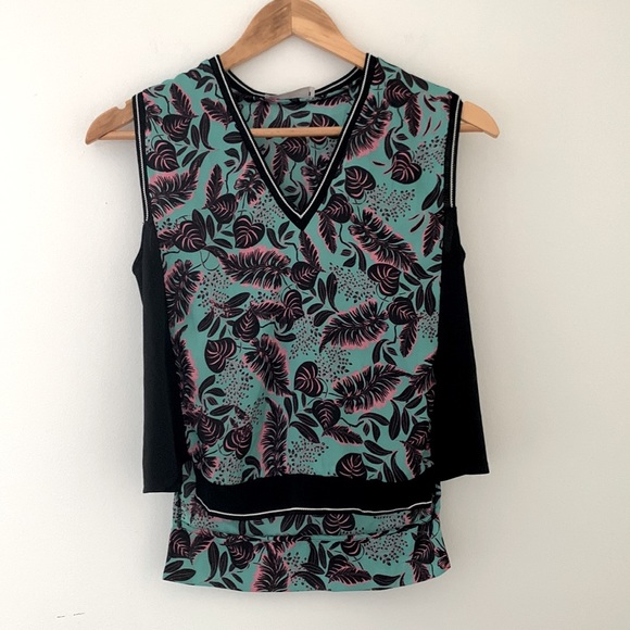 ZARA Collection. Sleeveless printed top. - Picture 2 of 3